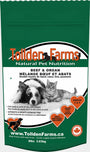 Tollden Farms Bœuf et abats congelés pour chats et chiens