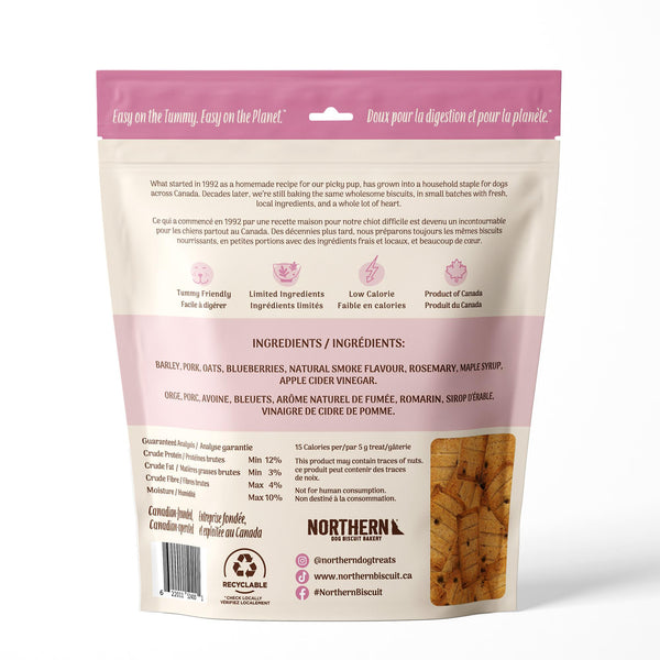 Northern Biscuit Canadian Bacon with Blueberries Dog Treats