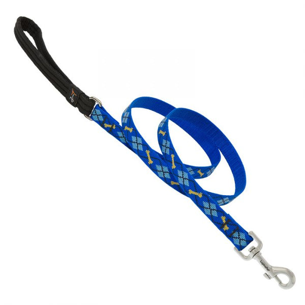 Lupine Pet Original Designs Dog Leash, Dapper Dog