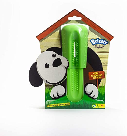Bristly Bâton de brossage Brosse à dents Jouet pour chien