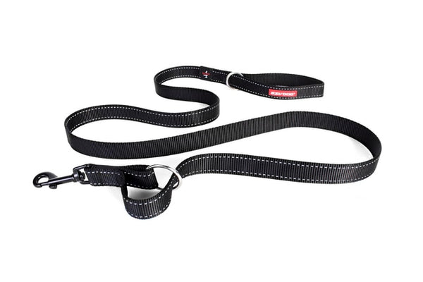 EzyDog Vario 4 Multi-Function Dog Leash, Black