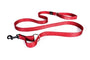 EzyDog Vario 4 Laisse multifonction pour chien, Rouge