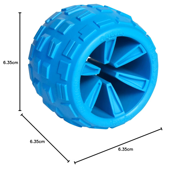 Cycle Dog High Roller Plus Dog Toy, Blue