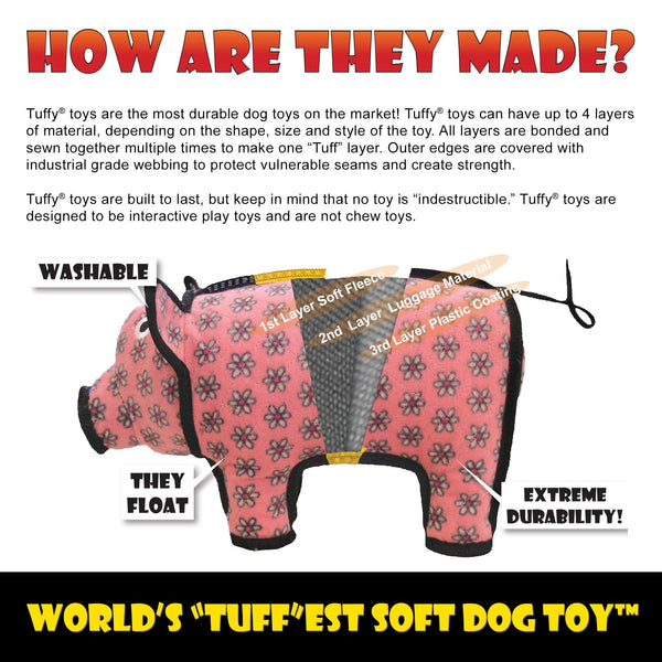 Tuffy Boomerang Dog Toy, Chain Link, Mega