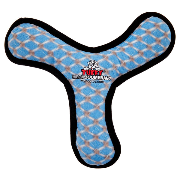 Tuffy Boomerang Dog Toy, Chain Link, Mega