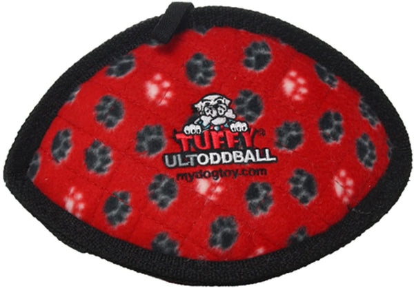 Tuffy Ultimate Odd Ball Dog Toy, Red Paw