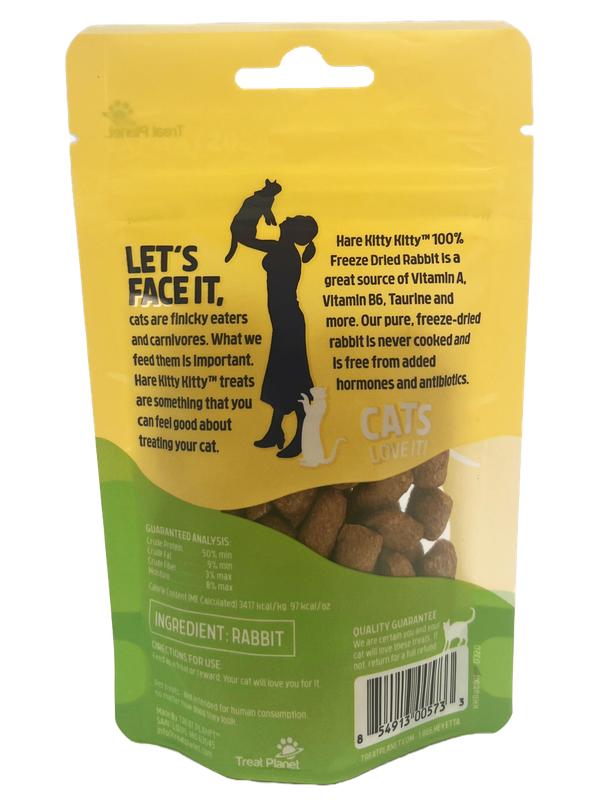 Hare Kitty Kitty Rabbit Freeze-Dried Cat Treats