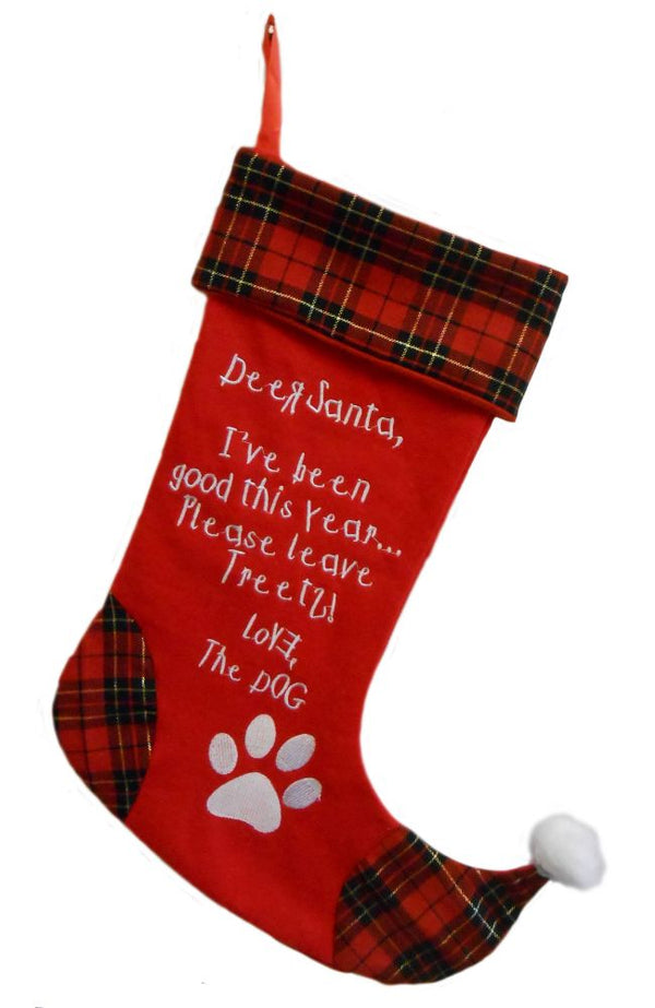Huxley & Kent Dear Santa Stocking