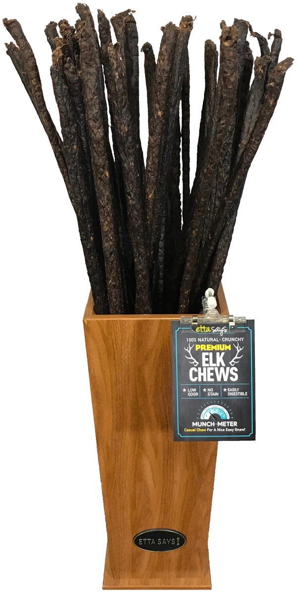 Etta Says! Premium 3' Crunchy Elk Dog Chews