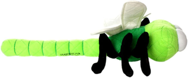 Mighty Bug Dragonfly Dog Toy, Green