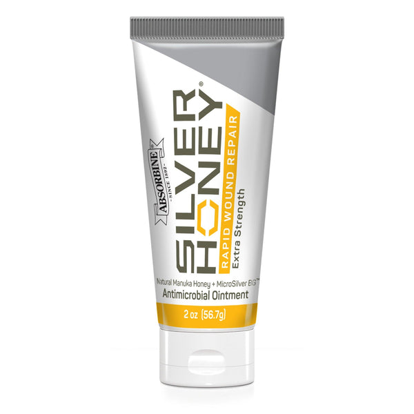 Onguent de réparation rapide des plaies Silver Honey, 2 oz