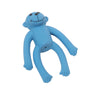 Li'l Pals Singe en latex Jouet pour chien, bleu, 4 pouces
