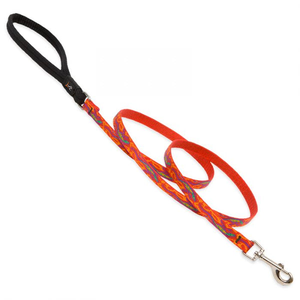 Lupine Pet Original Designs Dog Leash, Go Go Gecko