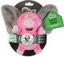 GoDog Silent Squeak Flips Jouet pour chien Pig Elephant Chew Guard
