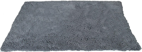 Soggy Doggy Plain Design Doormat, Grey