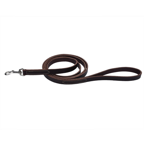 Circle T Latigo Leather Dog Leash