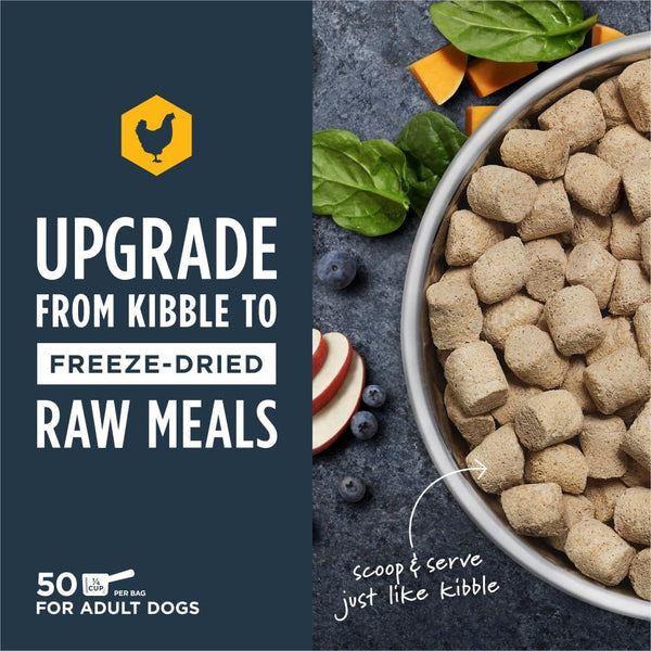 Instinct Raw Meals Cage-Free Chicken Freeze-Dried Dog Food