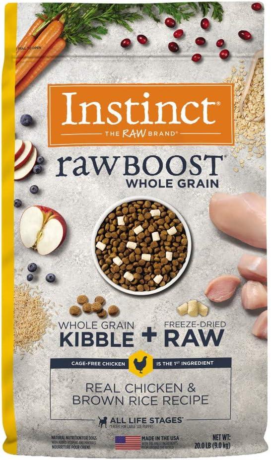 Instinct Raw Boost Whole Grain Real Chicken & Brown Rice Dry Dog Food