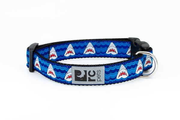 RC Pets Clip Dog Collar, Shark Attack
