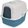 Petmate Deluxe Bac à litière pour chat à capuche, couleur variable