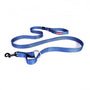 EzyDog Vario 4 Laisse multifonction pour chien, bleu, 6 pi
