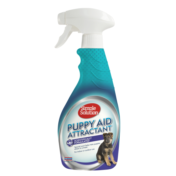 Simple Solution Puppy Aid Attractant Training Dog Spray, 16-oz