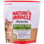 Nature's Miracle Litière naturelle pour chats Just for Cats au pin, 8 lb