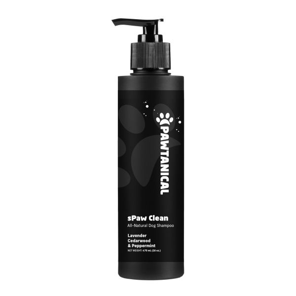 Pawtanical sPaw Clean Lavender, Cedarwood & Peppermint Dog Shampoo 470-mL