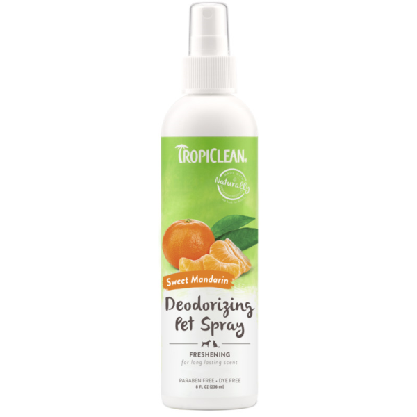 Tropiclean Sweet Mandarin Deodorizing Dog Spray, 8-oz