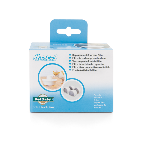 PetSafe Drinkwell Charcoal Filter for Ceramic Fountains, 4-pk