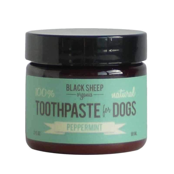 Black Sheep Organics Peppermint Toothpaste for Dogs, 2-oz