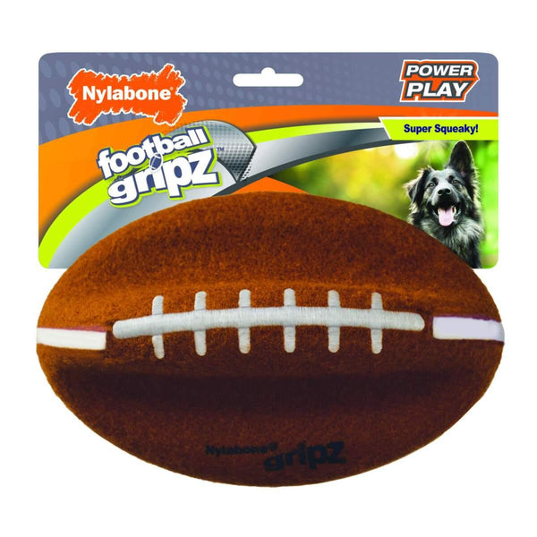 Nylabone Power Play Football Gripz Dog Toy