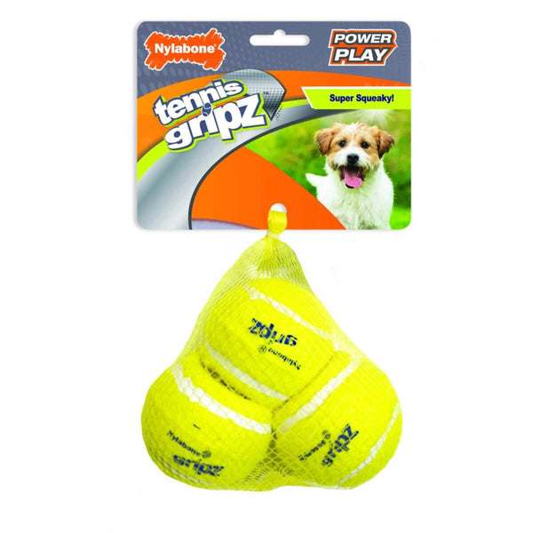 Nylabone Power Play Tennis Gripz Dog Toy