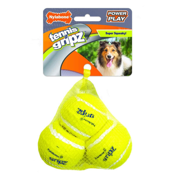 Nylabone Power Play Tennis Gripz Dog Toy