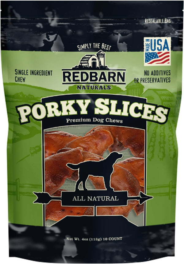 Redbarn Naturals Porky Slices Dog Treats