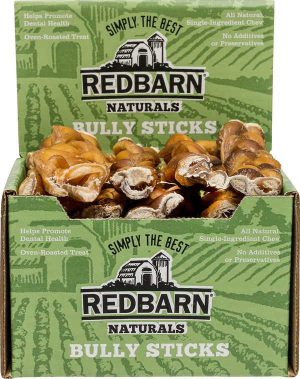 Redbarn Bâtonnet de bœuf tressé, 7"