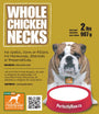 Perfectly Raw Whole Chicken Necks Frozen Dog Treats