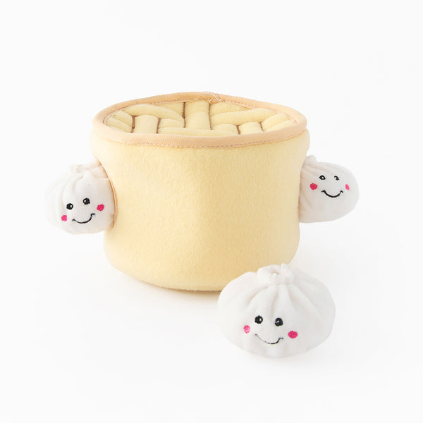 ZippyPaws Soup Dumplings Burrow Dog Toy