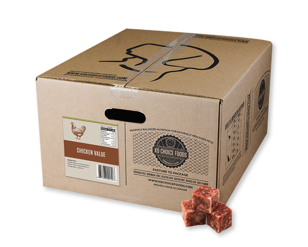 K9 Choice Chicken Value Frozen Dog Food