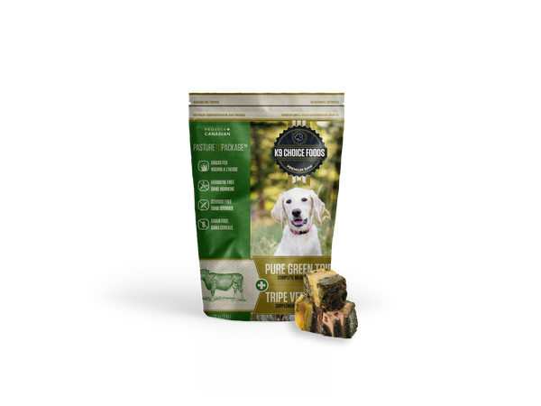K9 Choice Fine Green Tripe Frozen Dog Food