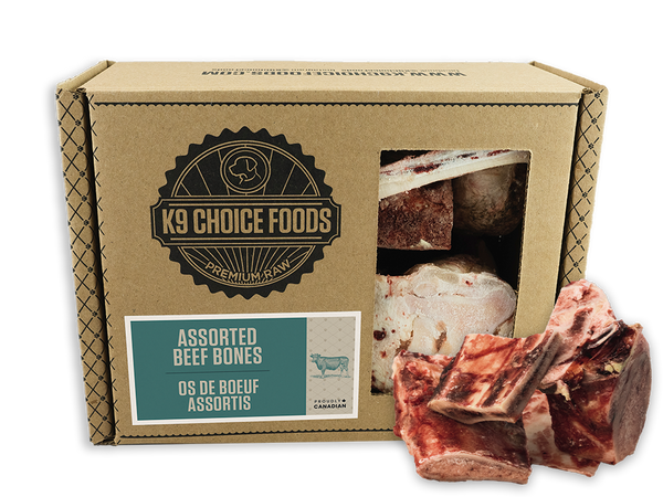 K9 Choice Assorted Beef Bone Dog Treats