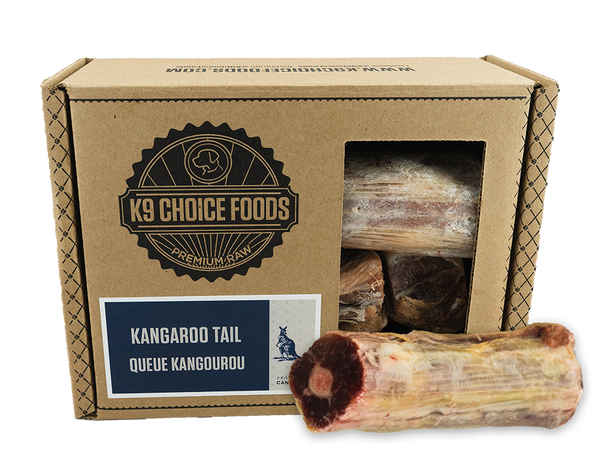 K9 Choice Friandises pour chiens queue de kangourou coupée, 3 lb