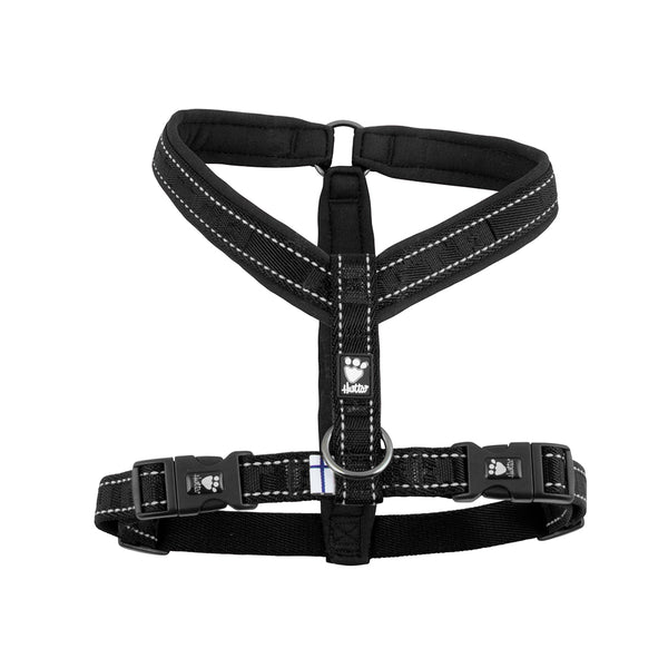 Hurtta Casual Padded Dog Y-Harness, Raven