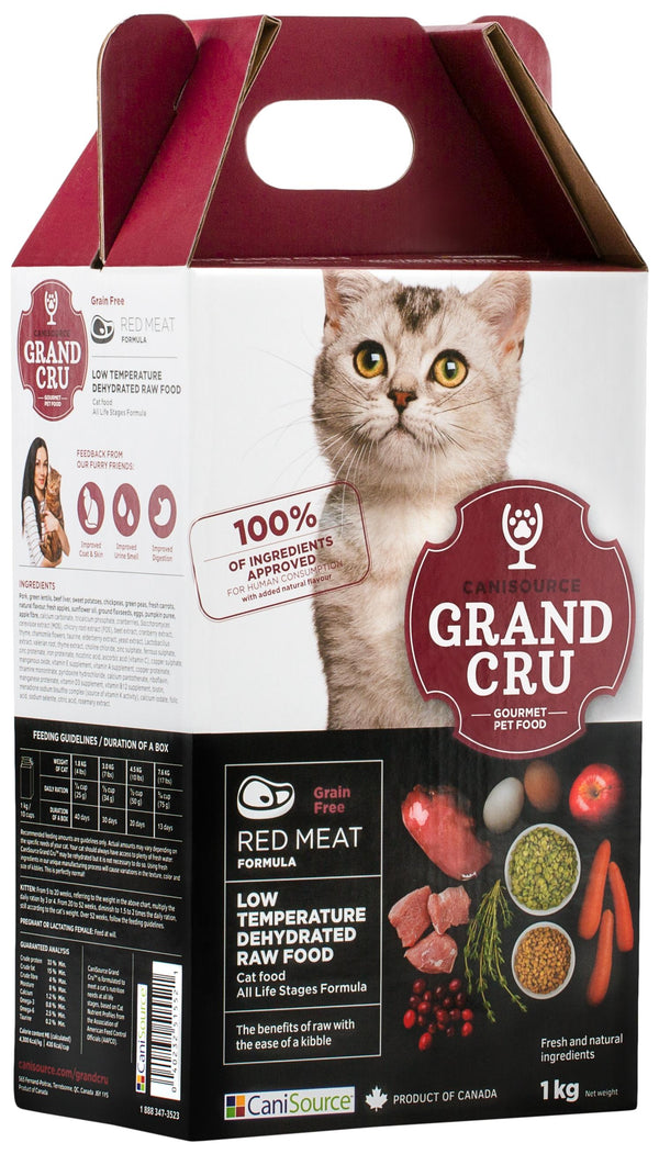 CaniSource Grand Cru Red Meat Grain-Free Dehydrated Cat Food