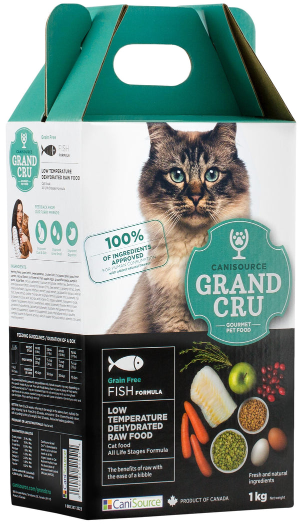 CaniSource Grand Cru Fish Grain-Free Dehydrated Cat Food