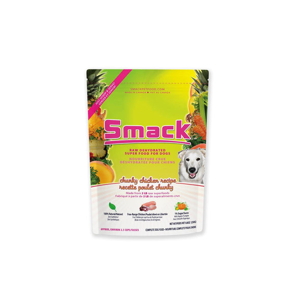 Smack Pet Food Chunky Chicken Dehydrated Dog Food