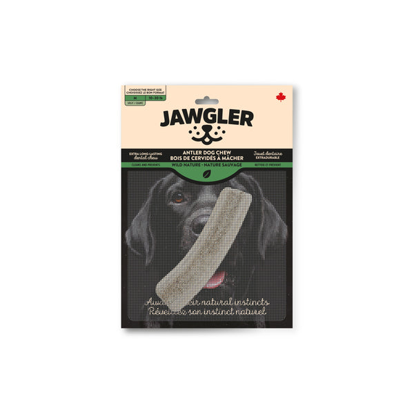 Jawgler Split Antler Wild Nature Chew Dog Toy