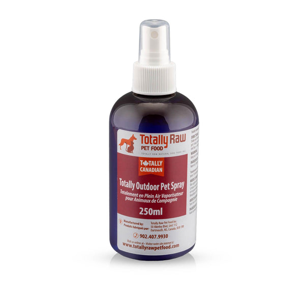 Totally Raw Pet Food Spray Totally Outdoor pour animaux