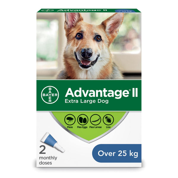Advantage II Flea Protection for Extra Large Dogs over 25-kg