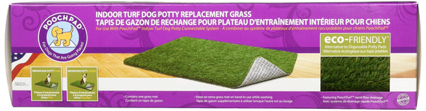 PoochPad Classic Plus Toilette d'intérieur en gazon pour chien